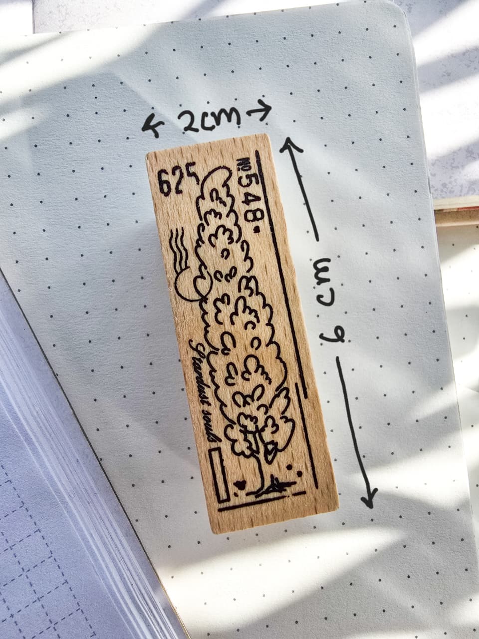 FHTY-2-01 Wooden Stamp