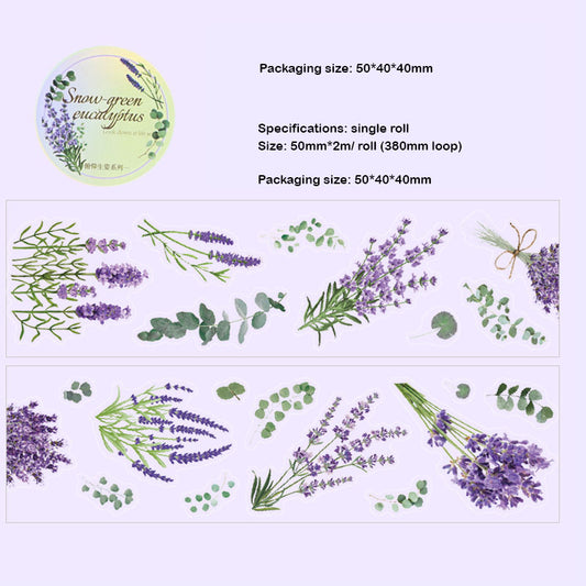 FYSZ603 -Sticker Roll| tape pitching posture series landscape cutting film hand account waterproof pet tape hand account sticker rolls