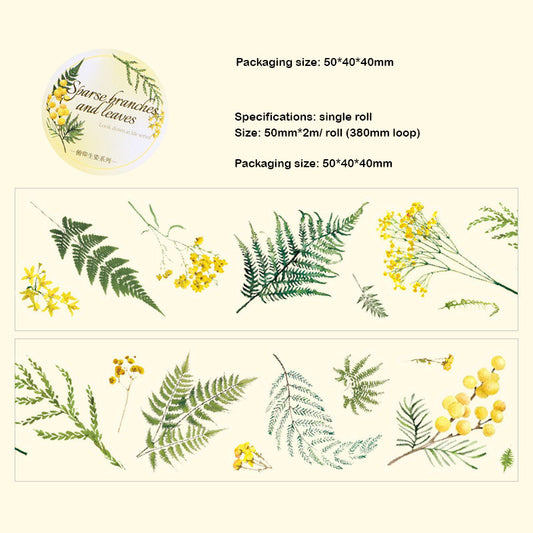 FYSZ604 -Sticker Roll| tape pitching posture series landscape cutting film hand account waterproof pet tape hand account sticker rolls