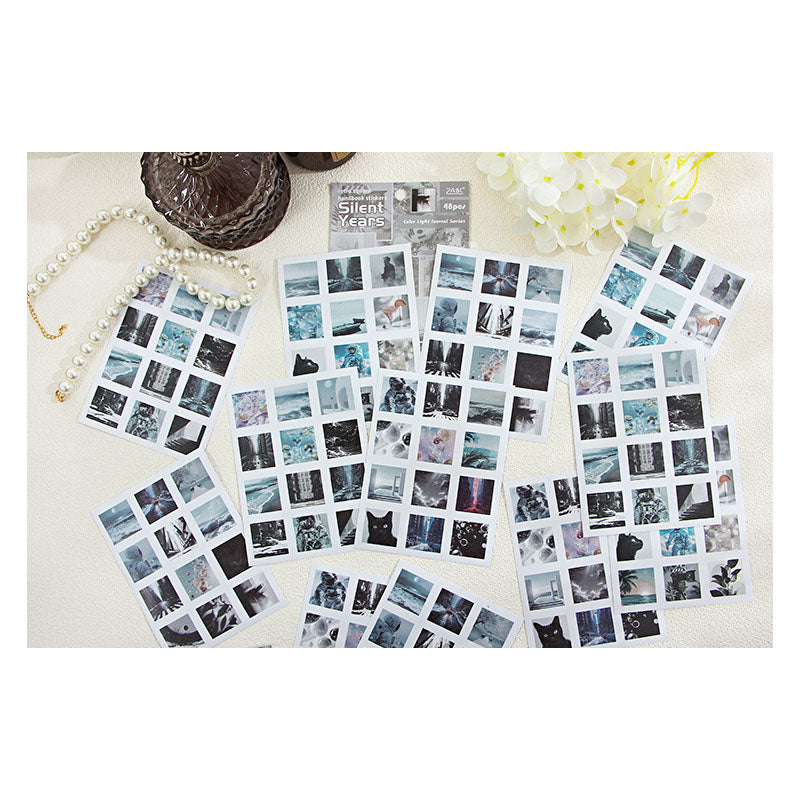 GSSHB603 - sticker light color life book hand account sticker bag ins wind hand account material cutting film creative sticker