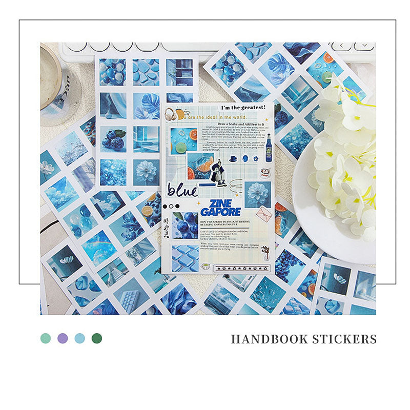 GSSHB605 - sticker light color life book hand account sticker bag ins wind hand account material cutting film creative sticker