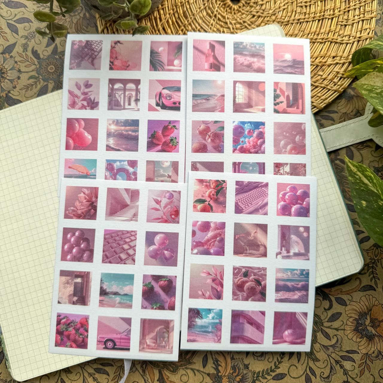 GSSHB601 - sticker light color life book hand account sticker bag ins wind hand account material cutting film creative sticker