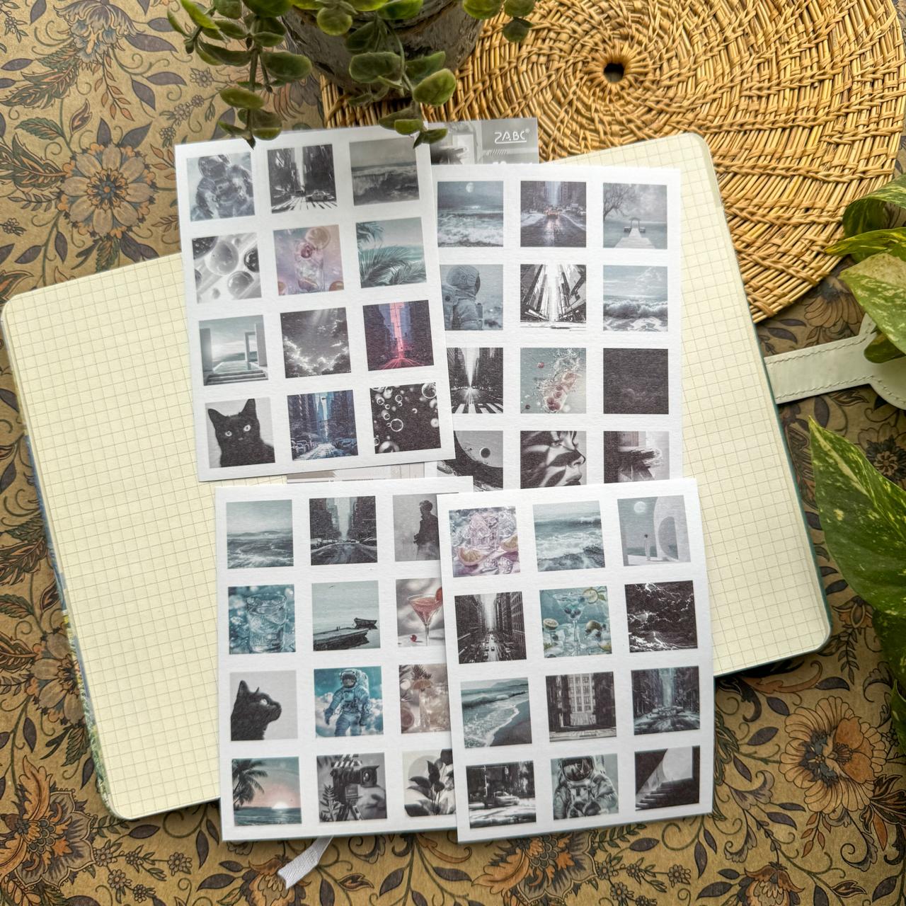 GSSHB603 - sticker light color life book hand account sticker bag ins wind hand account material cutting film creative sticker