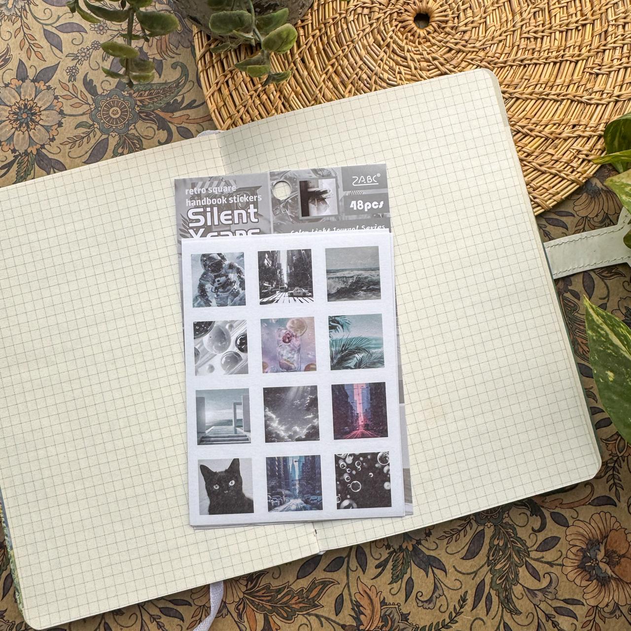 GSSHB603 - sticker light color life book hand account sticker bag ins wind hand account material cutting film creative sticker