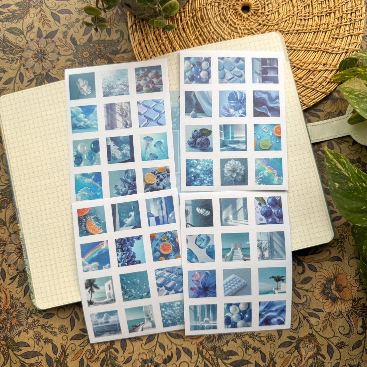 GSSHB605 - sticker light color life book hand account sticker bag ins wind hand account material cutting film creative sticker