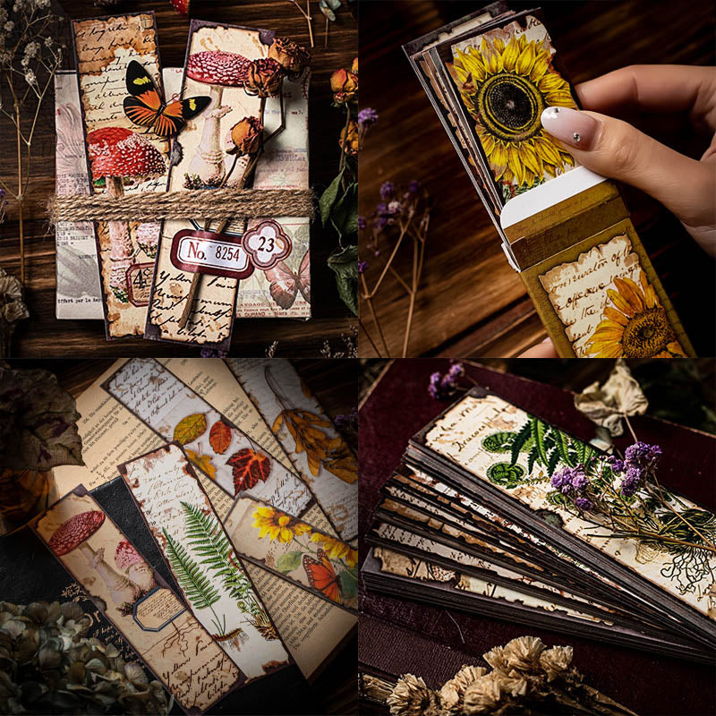 Hyxj003 Junk Journal Bookmark 40*150Mm 20Pc