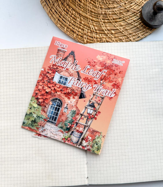 HYMY601 - stickers garden dream series retro and paper handbook material stickers DIY creative stickers