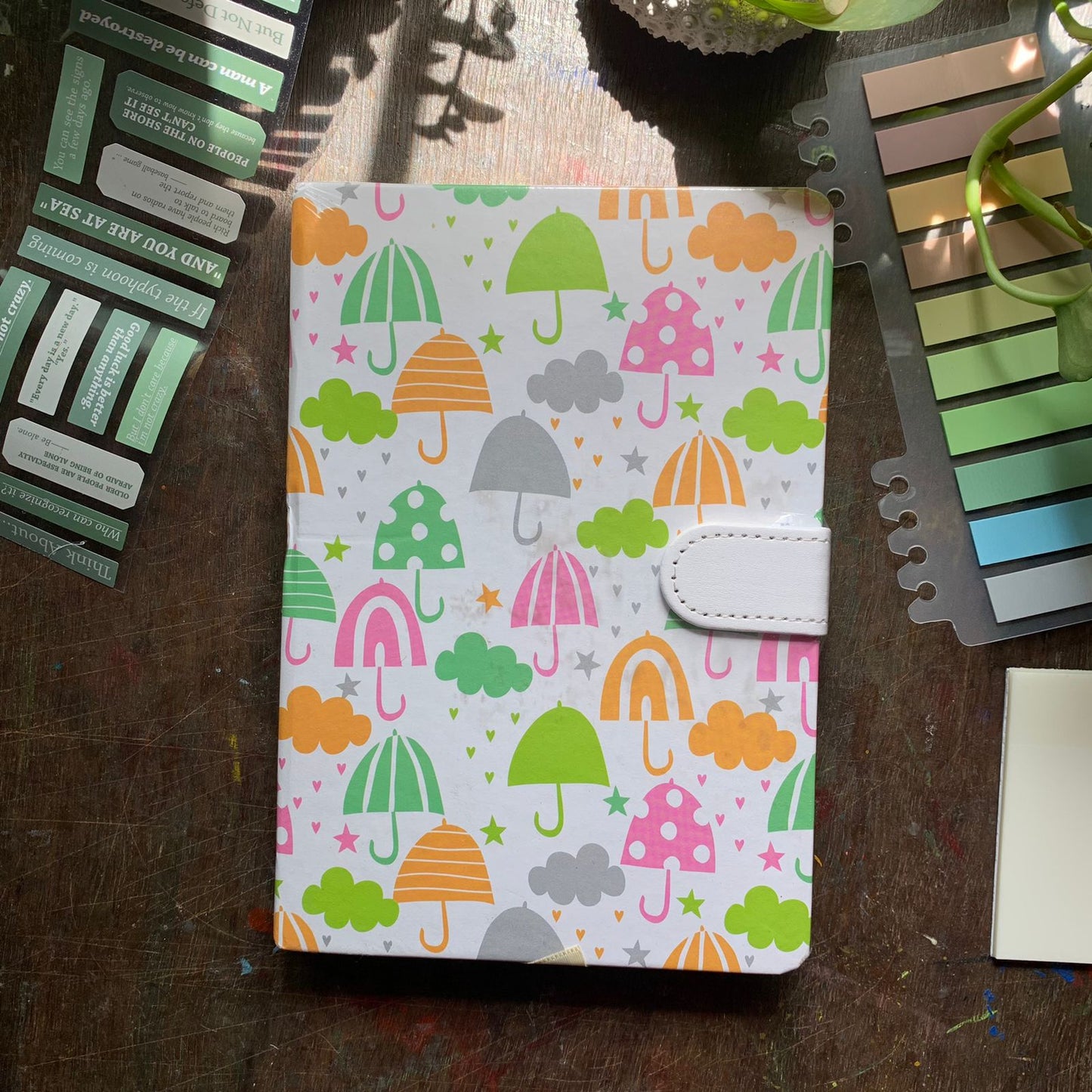 Magnetic Notebook A5 Ruled Paper Natural Shade| Pages 256(128*2)| NC32K022
