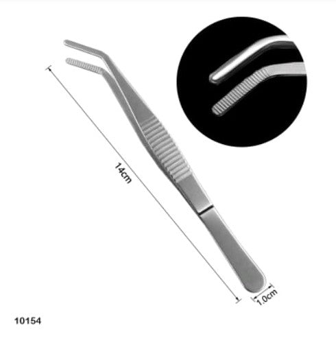 10154 Tweezers Stainless Steel Straight