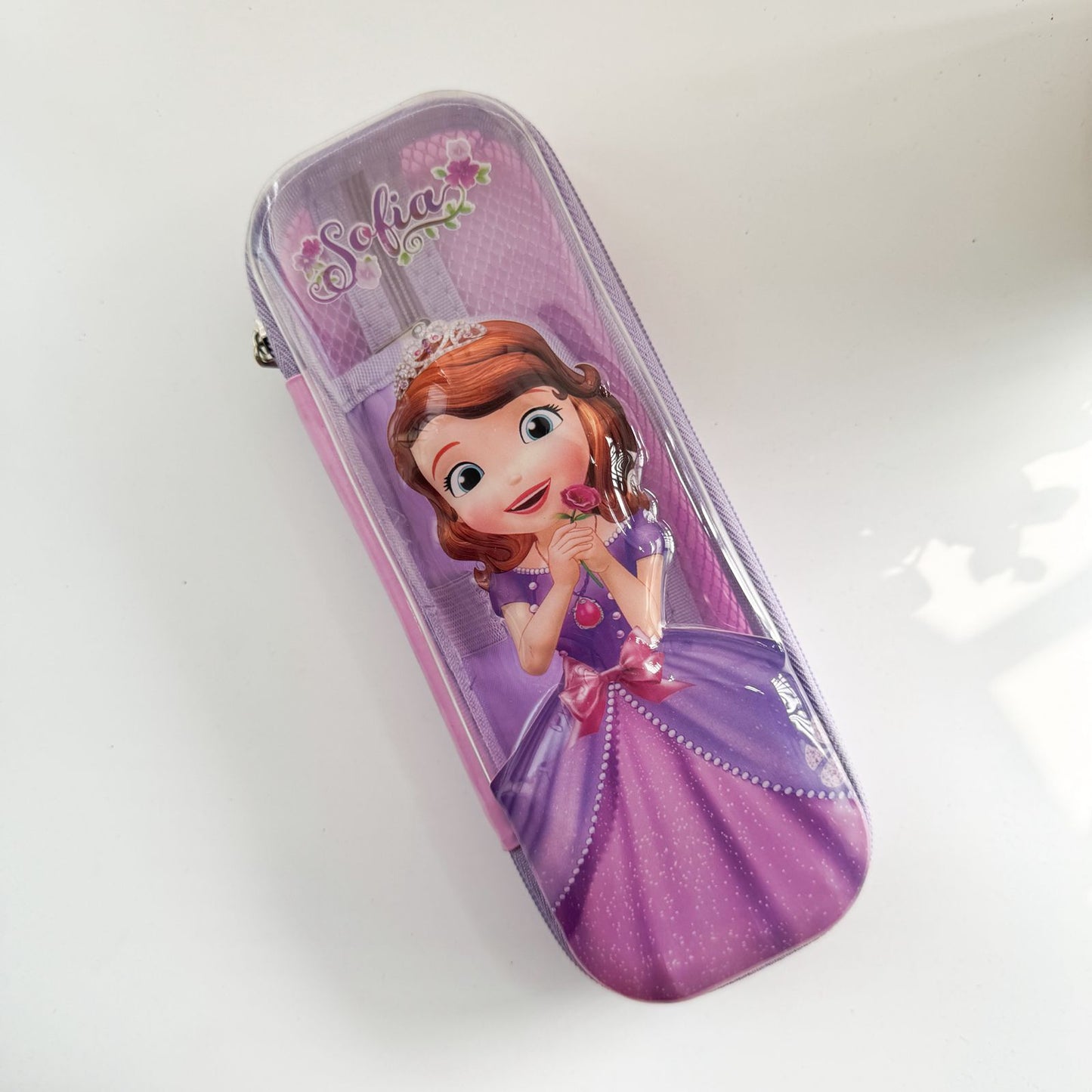 Princess Water Resistance Pencil Bag | 9X3.5 in