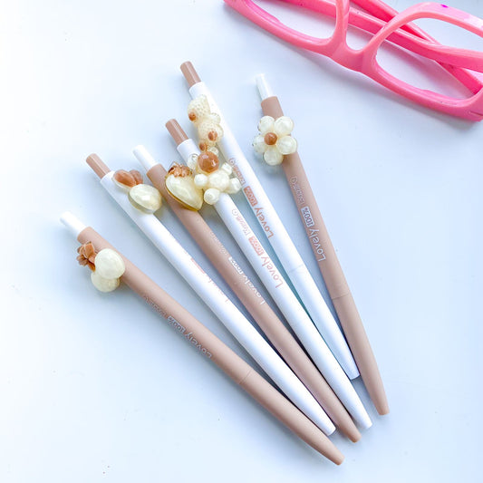 KQ0101 | 6 Pcs Gel Pen Set | Cute Pen Set