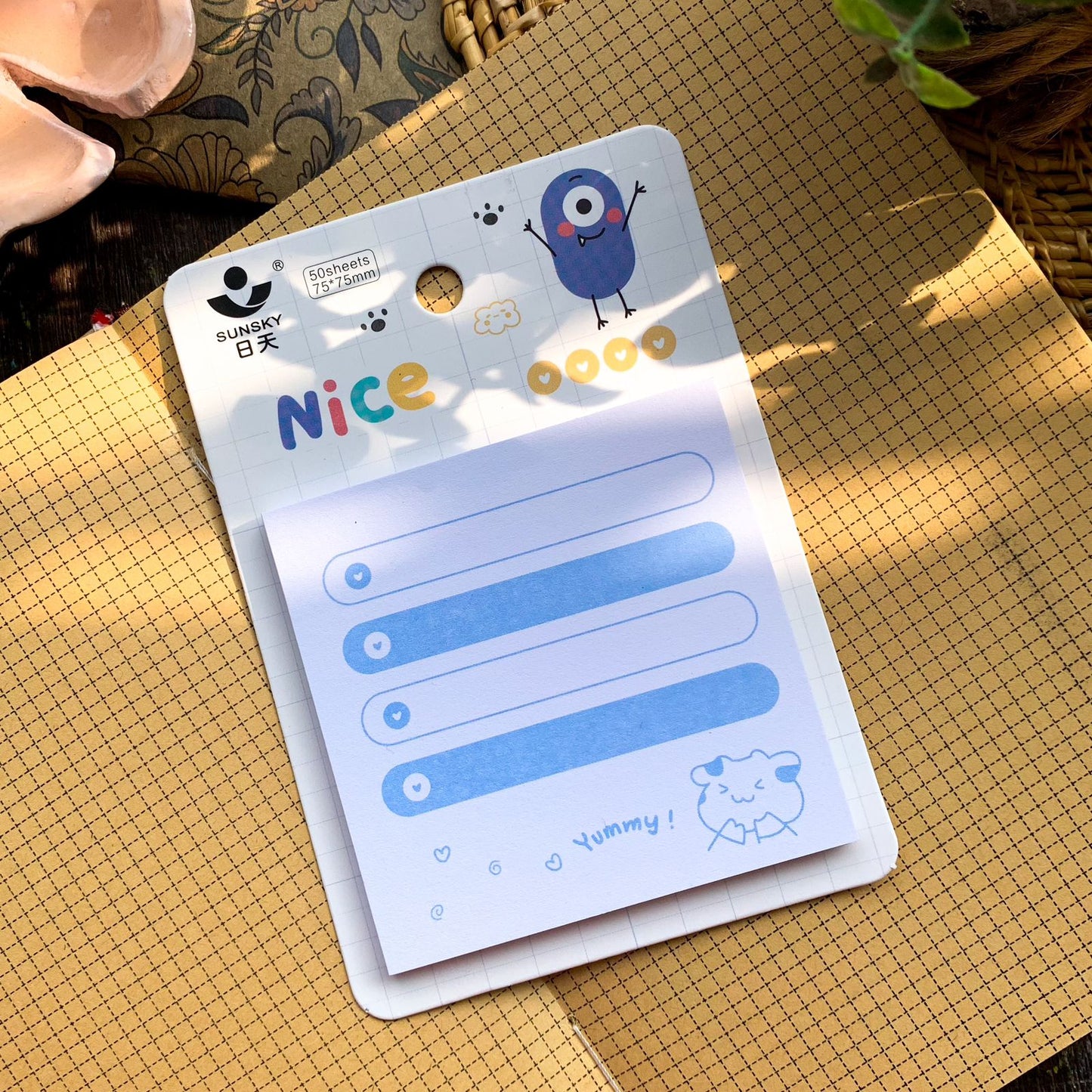 23027-4 Sticky Notes | 50 pages 75x75 mm