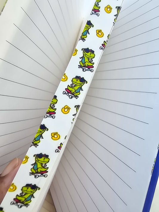 A5 Notebook Journal | Diary with Bookmark 80 gsm Premium Quality Paper | Ruled | Hard Cover | Natural Shade Pages