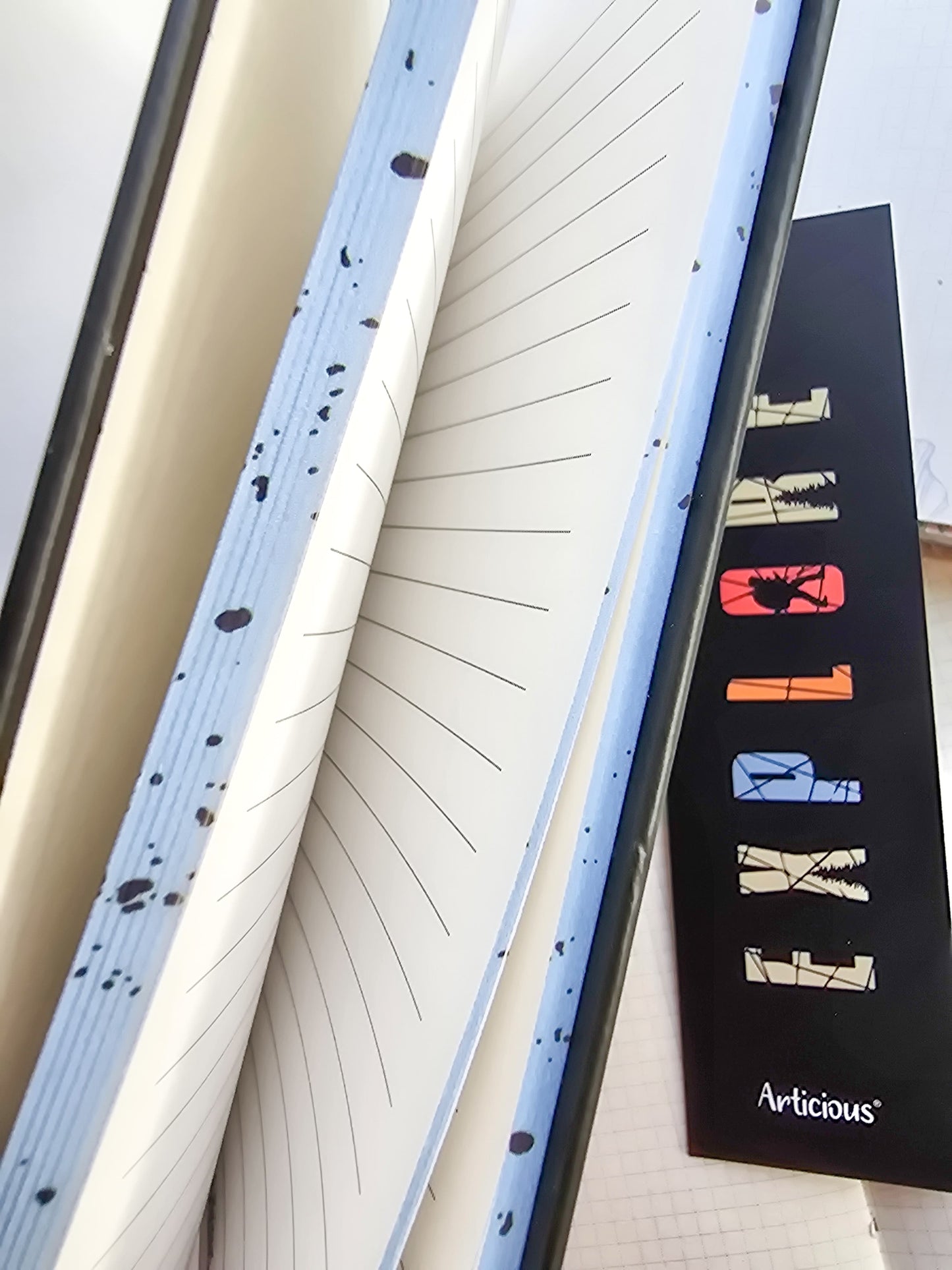 A5 Notebook Journal | Diary with Bookmark 80 gsm Premium Quality Paper | Ruled | Hard Cover | Natural Shade Pages