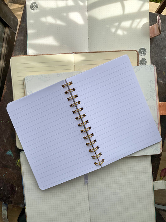 B501-hello! Have A Nice Day| Kawaii Dairy | Spiral binding |Square Grid Special Notebooks 80 Pages 17.5x12.5 cm |Spriral Cute Kawaii Character Diary