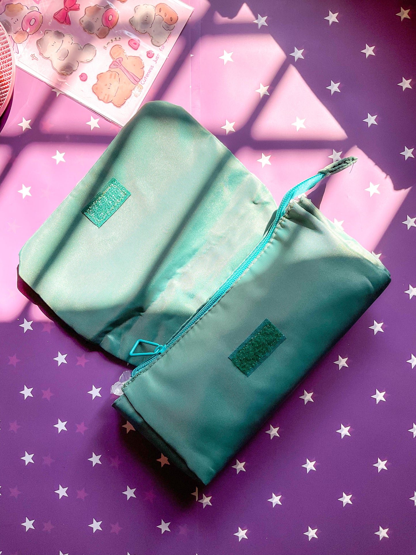 KV53042-R27 Premium Kawaii Pencil Case| Cute Stationery Pencil Bag| Large Capacity Pencil Pouch Green