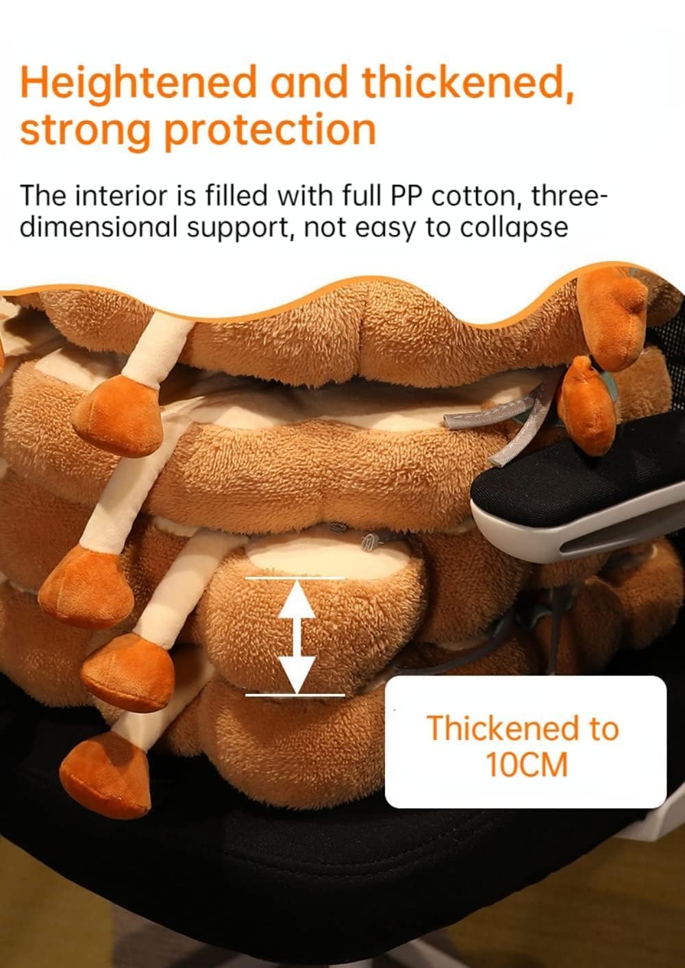 Cute Kawaii Toast Cushion