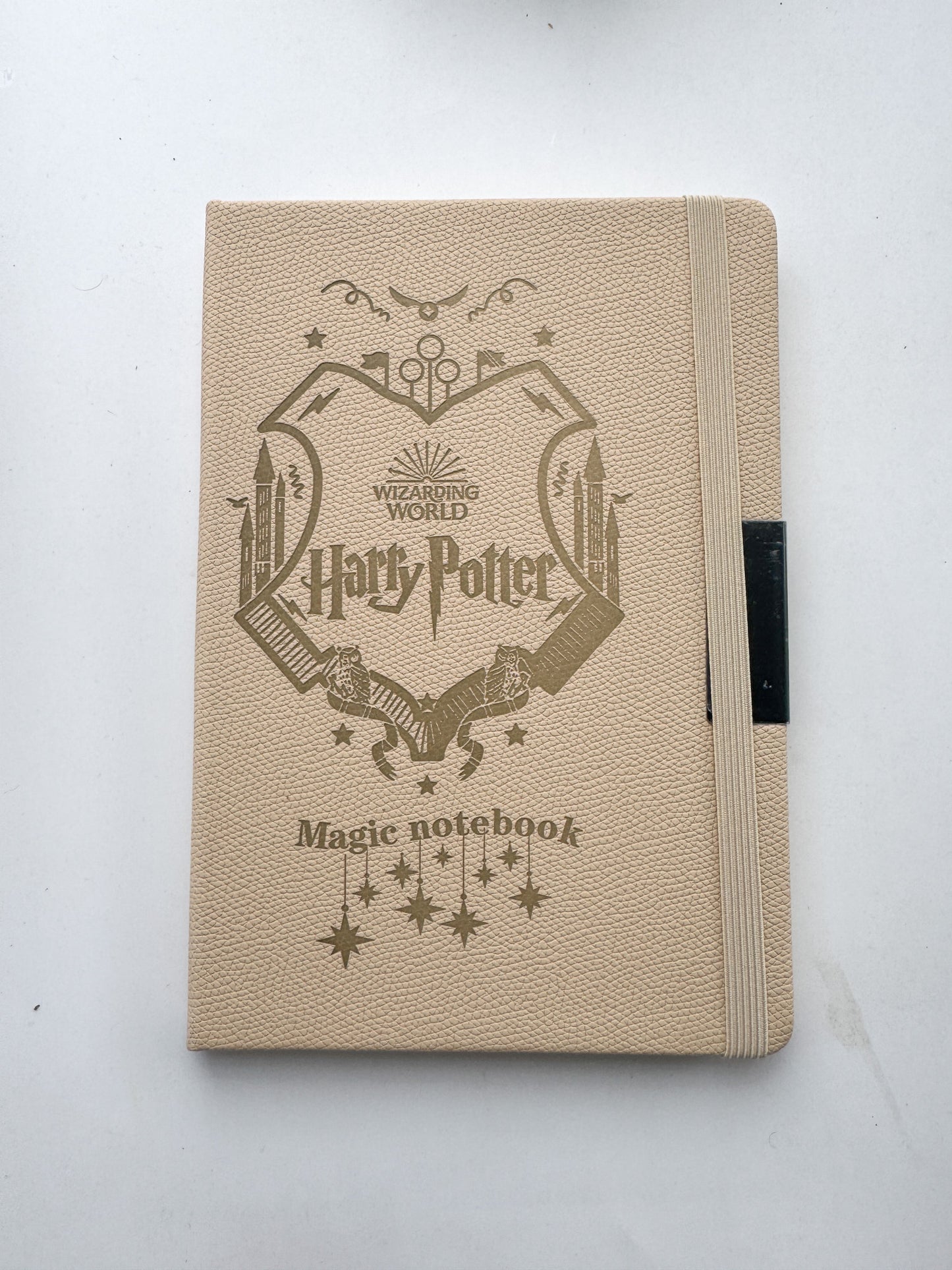 Harry Potter Diary | Off-White Leather Finish A5