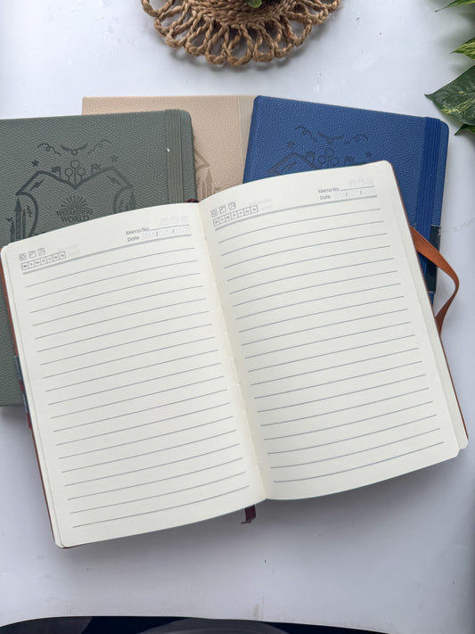 Harry Potter Diary | Green Leather Finish A5