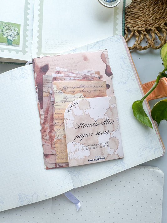 Sxzj004 Vintage Paper Pack | 20 pcs 100*140mm