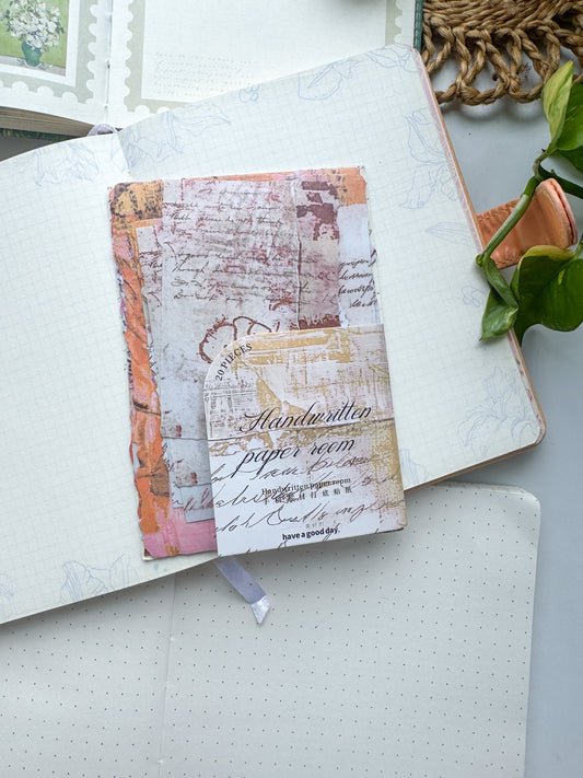 Sxzj002 Vintage Paper Pack | 20 pcs 100*140mm