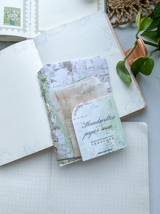Sxzj005 Vintage Paper Pack | 20 pcs 100*140mm