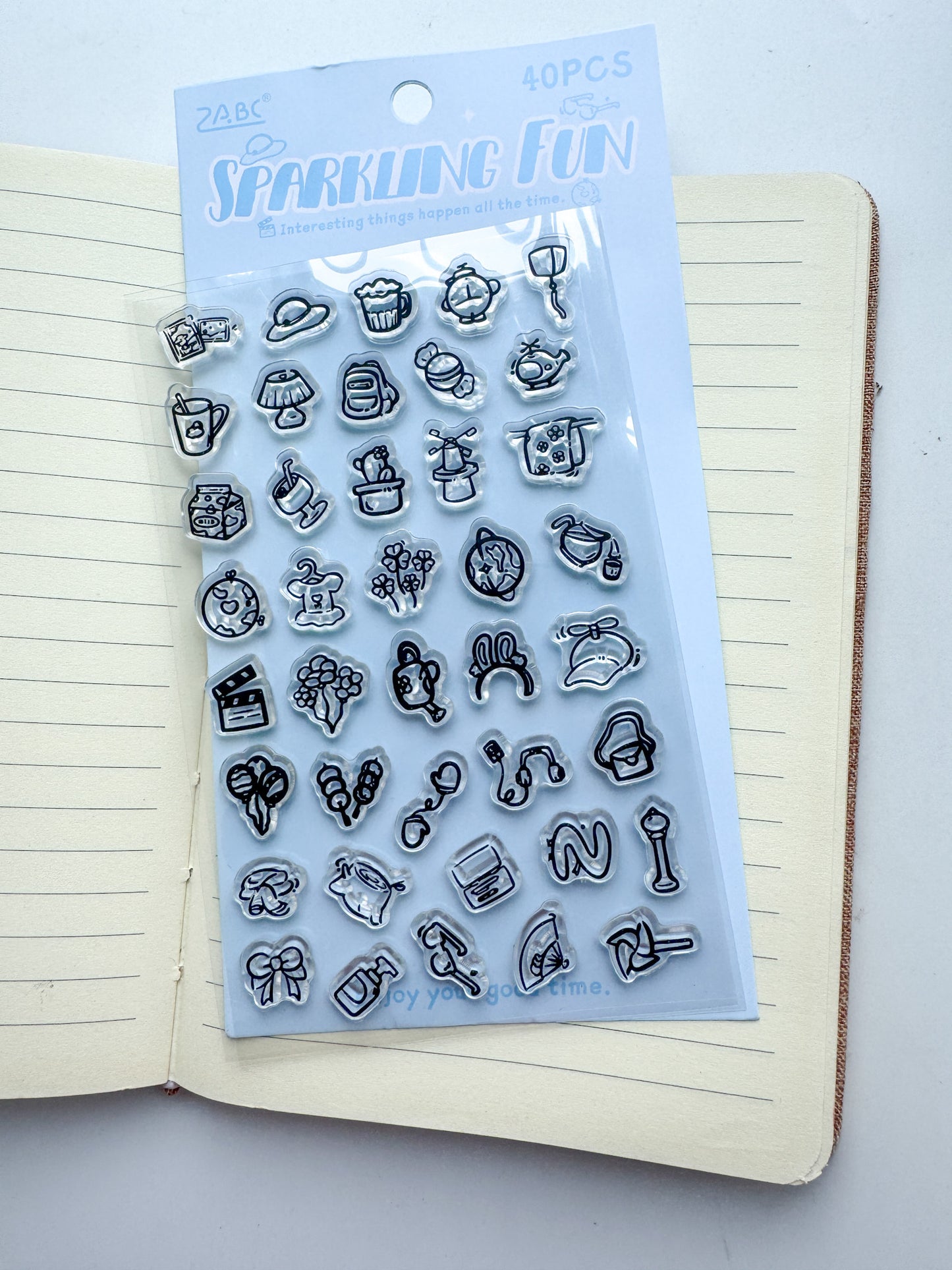 Yqql402 Clear Stamp Soft time Planner | 95*150mm