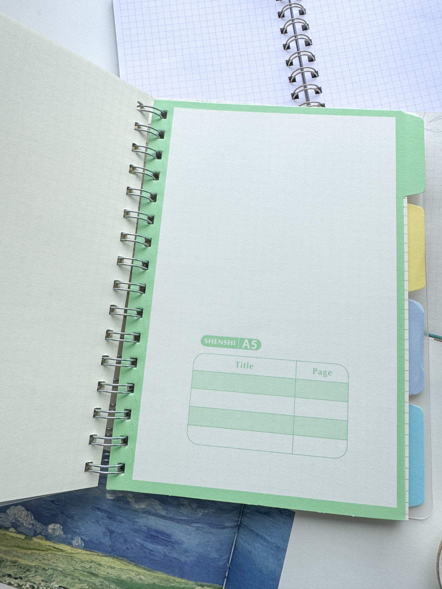 Project Notebook |A5 Notebook Square Grid | Plastic Cover| QbT 14382007 96 Pages