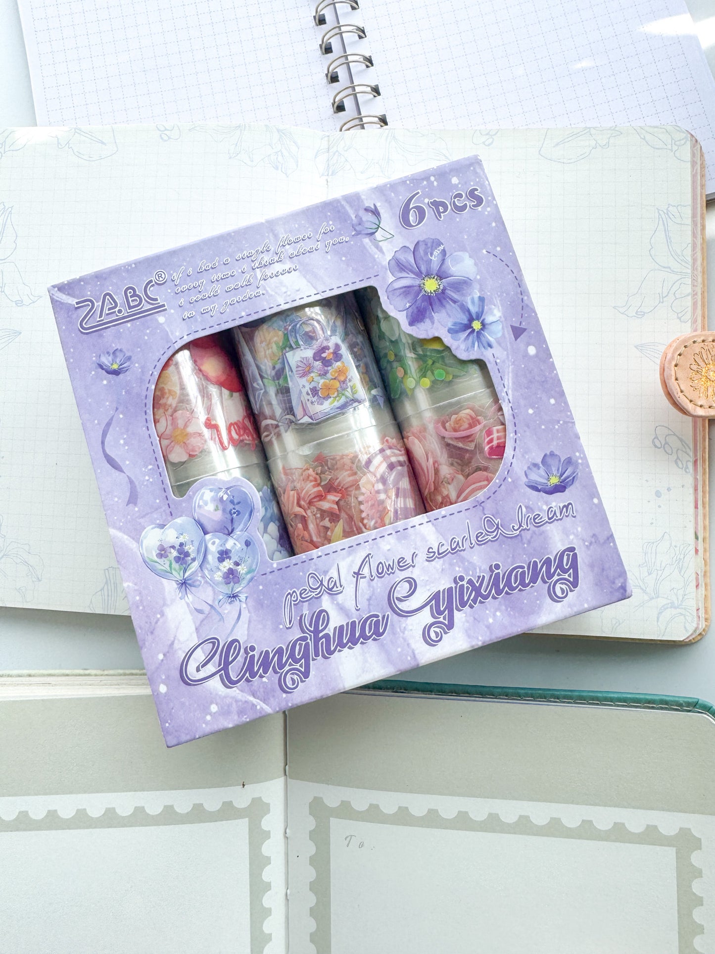 Bhfm603 Floral Dreams Pet Sticker Sticker Roll | 60mm*2m Pack of 6