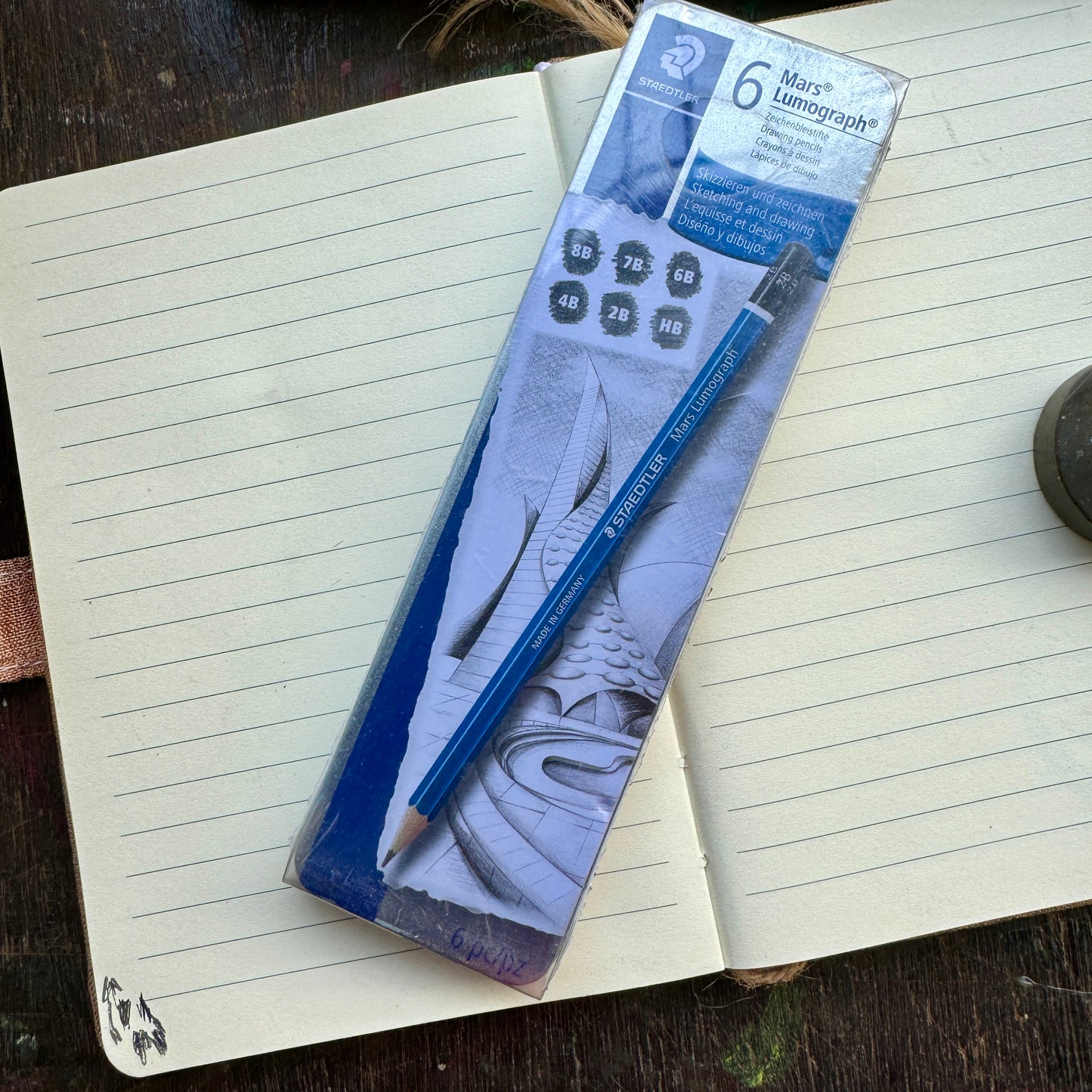 STAEDTLER - Drawing pencil Set of 6 with Metal case | containing 6 drawing pencils in assorted degrees| sketch