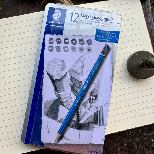 STAEDTLER - Drawing pencil Set of 12 with Metal case | containing 12 drawing pencils in assorted degrees | sketch