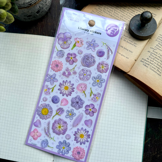 YTEA 81 Little Fresh Crystal Sticker 3d foiled | 1 sheet | Lunar