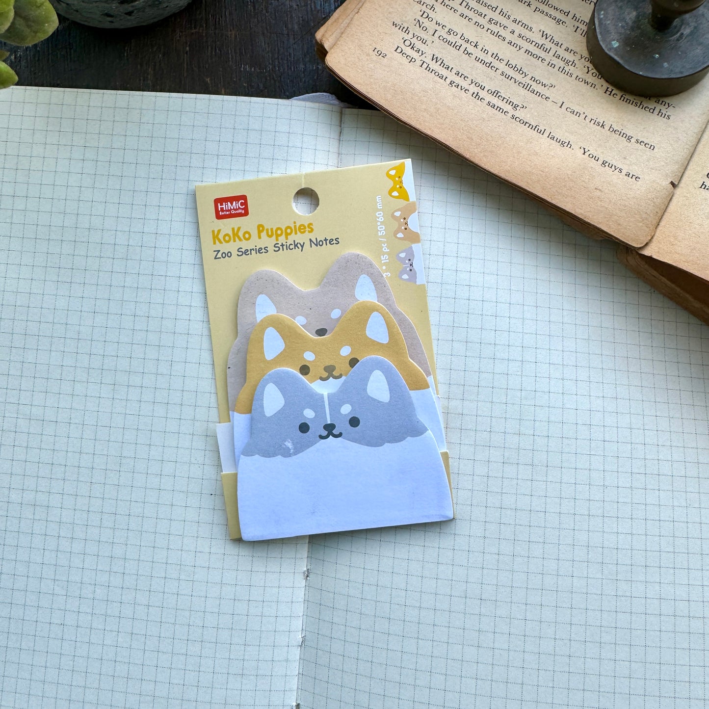 SN0445 Zoo Series Sticky Notes Kawaii - Diy Journal Sticky Notes