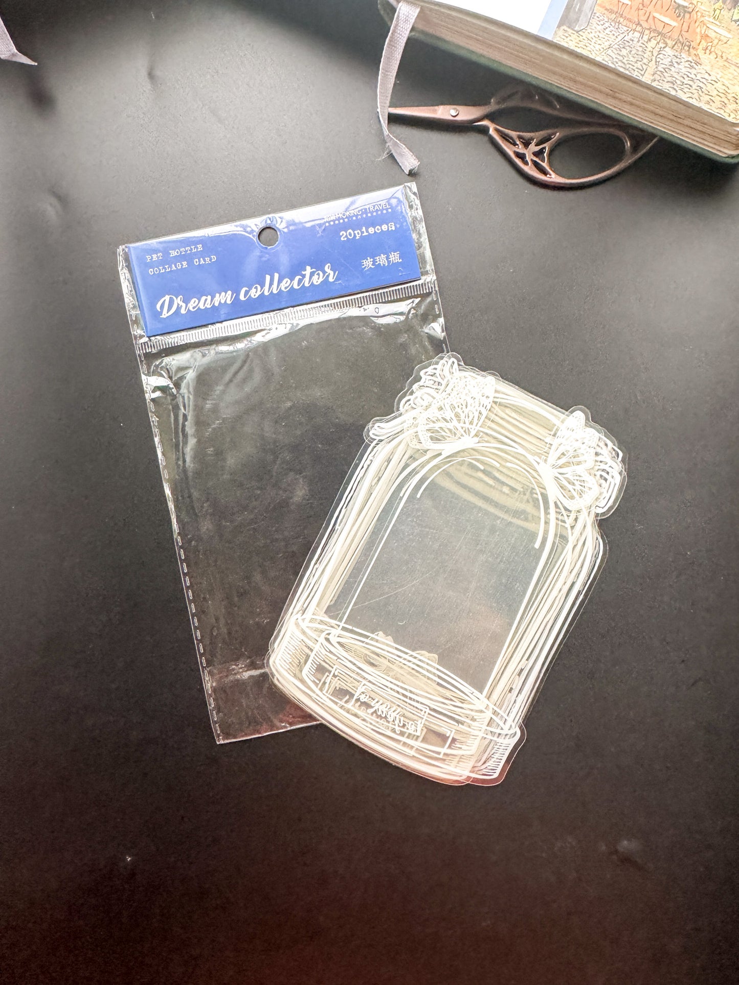 Rmlm001 Transparent Jar Sticker | Dream Collector series | 4*5 20 pcs. 95*140mm