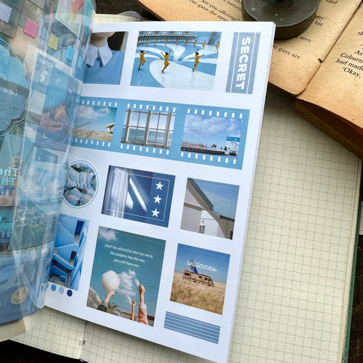 KQ990IT Paper Cutout & Sticker Book with Paper Sticker Pet Sticker | 20 Sheets | Sticker Booklet
