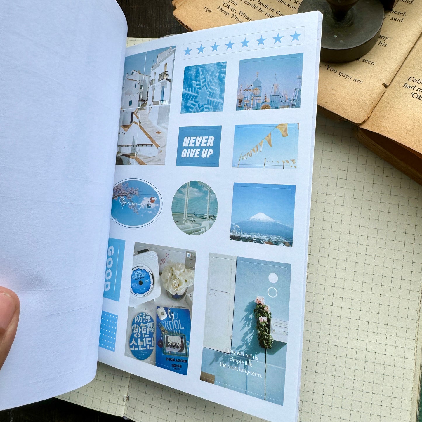 KQ990IT Paper Cutout & Sticker Book with Paper Sticker Pet Sticker | 20 Sheets | Sticker Booklet