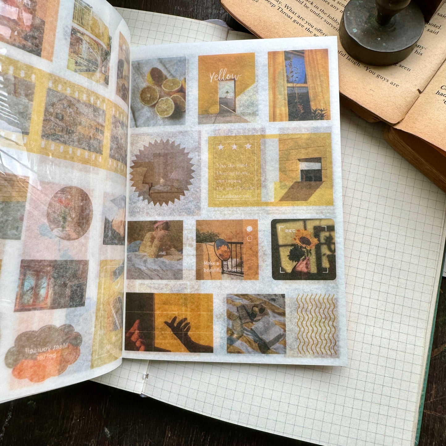 Kq992Sml Paper Cutout & Sticker Book with Paper Sticker Pet Sticker | 20 Sheets | Sticker Booklet