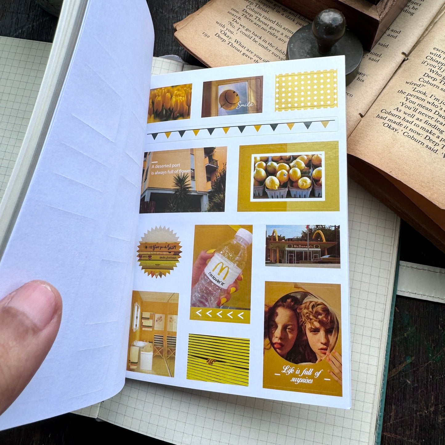 Kq992Sml Paper Cutout & Sticker Book with Paper Sticker Pet Sticker | 20 Sheets | Sticker Booklet