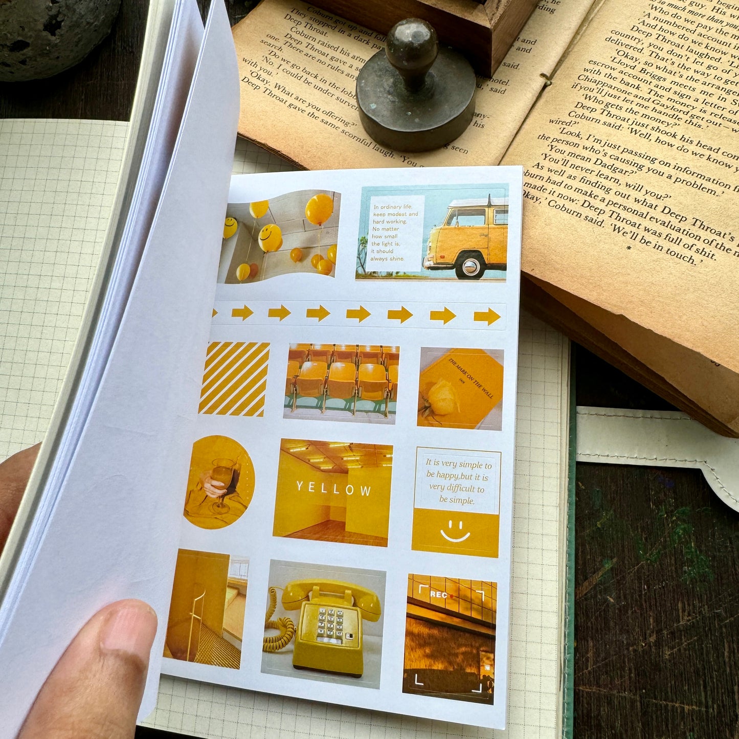 Kq992Sml Paper Cutout & Sticker Book with Paper Sticker Pet Sticker | 20 Sheets | Sticker Booklet