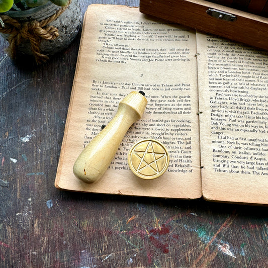 Star - Seal Wax Stamp with Holder