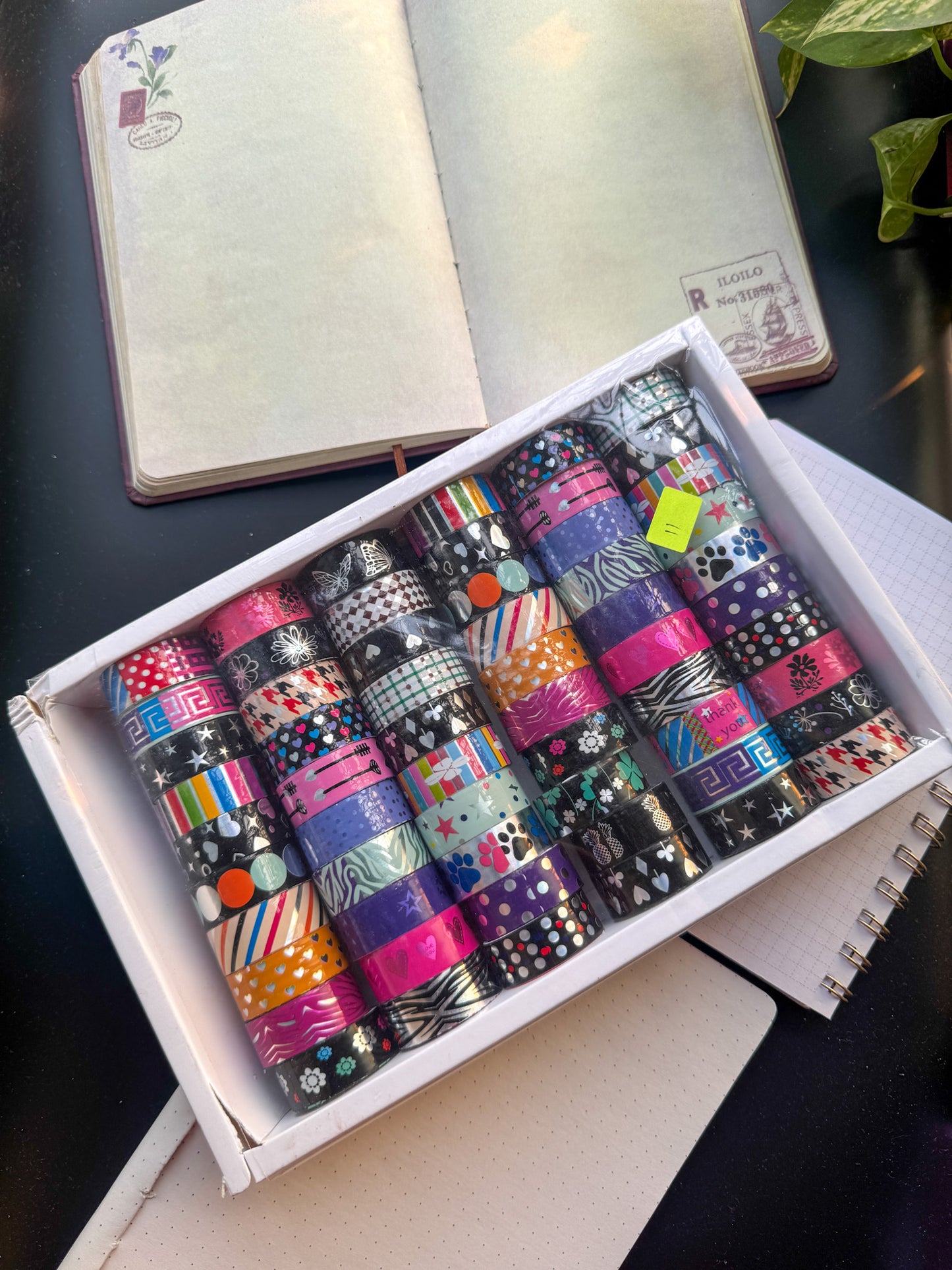 10 pcs Plastic Tape For School Projects | Random | MG7835H