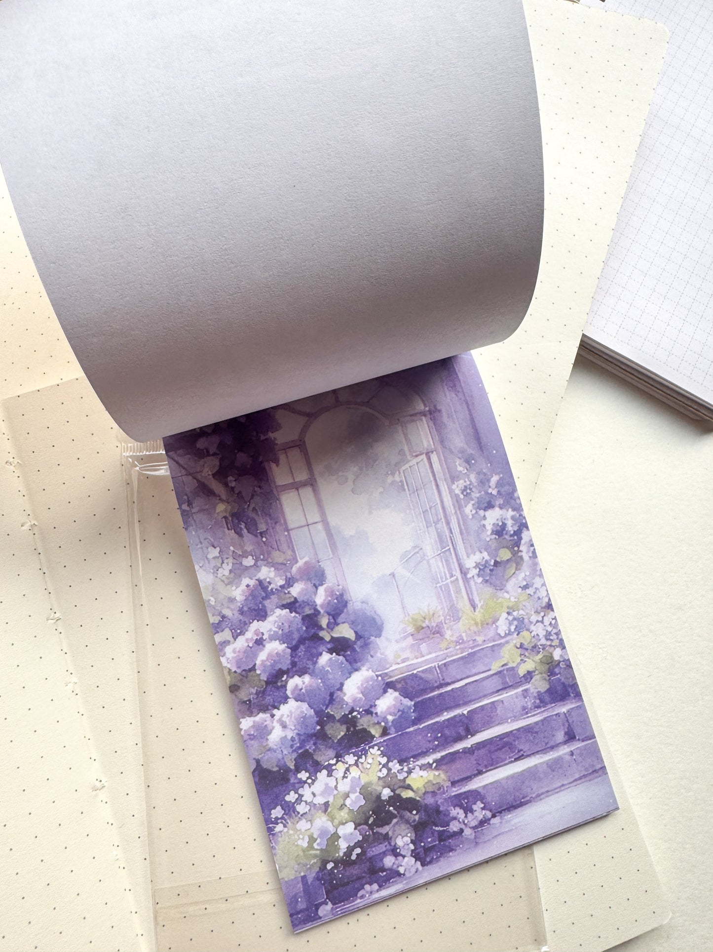 Cxyx-602 Fantasy Purple Garden Vintage Paper Pack | 30 pcs