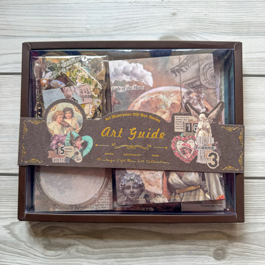 Journal Kit with Notebook| Journal Paper, Square Grid Journal, Stickers Combo KQ22521