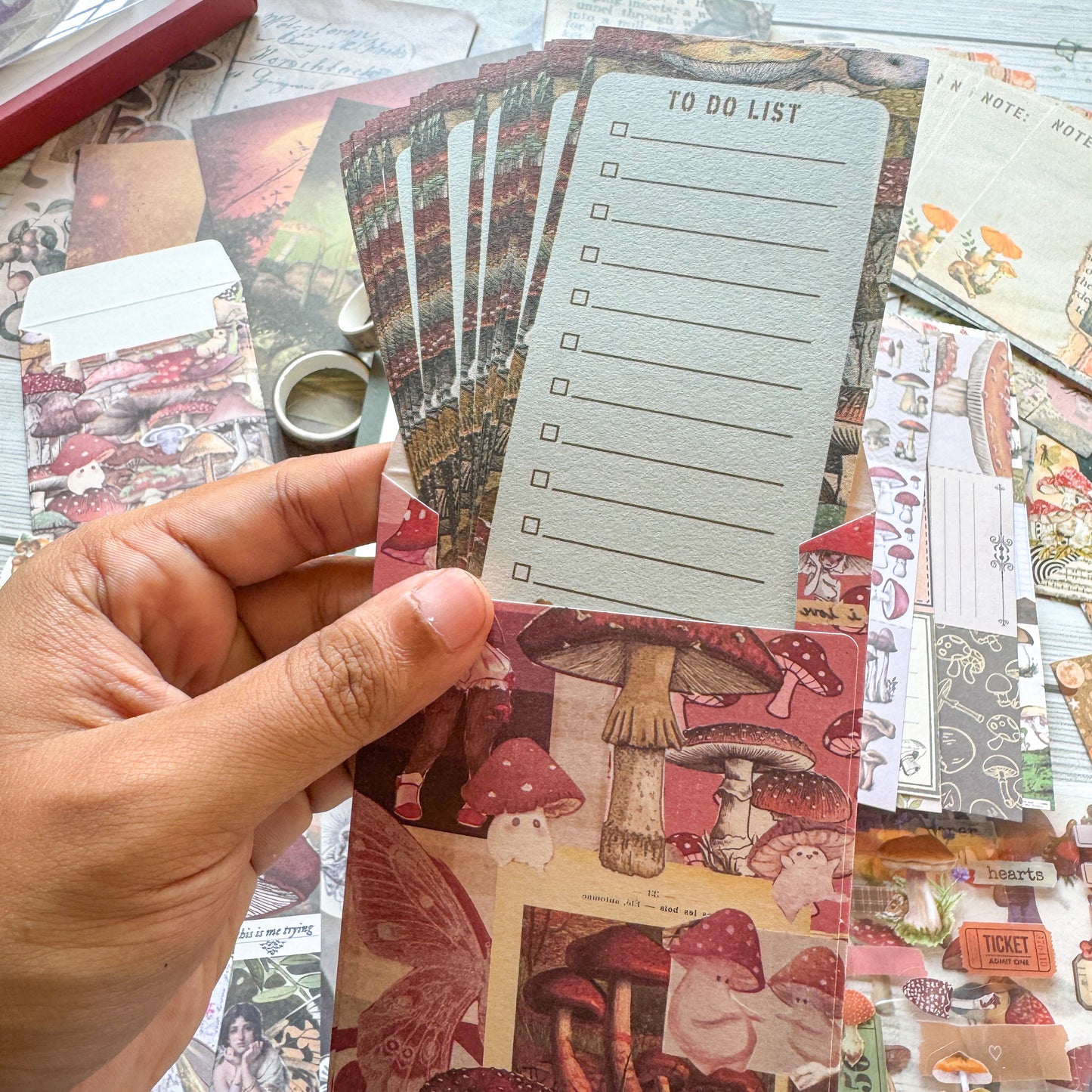 Journal Kit with Notebook| Journal Paper, Square Grid Journal, Stickers Combo KQ22521