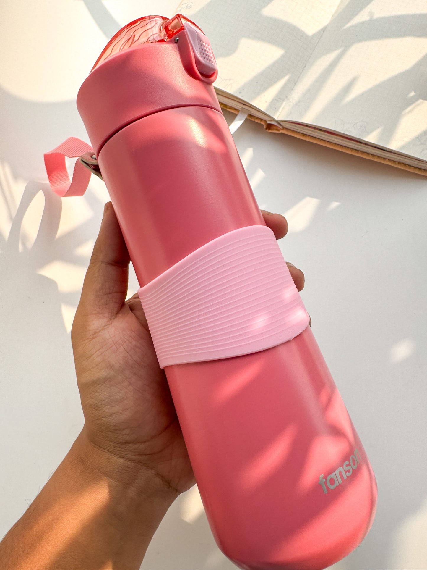 Metal Water Bottle Absolute Premium Quality Pink