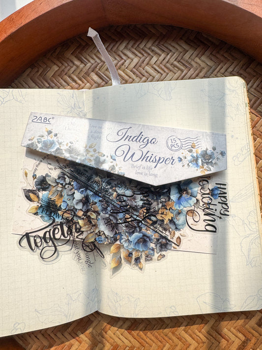 Tysy601 Prism Wander Transparent Pet Sticker | 15 pcs