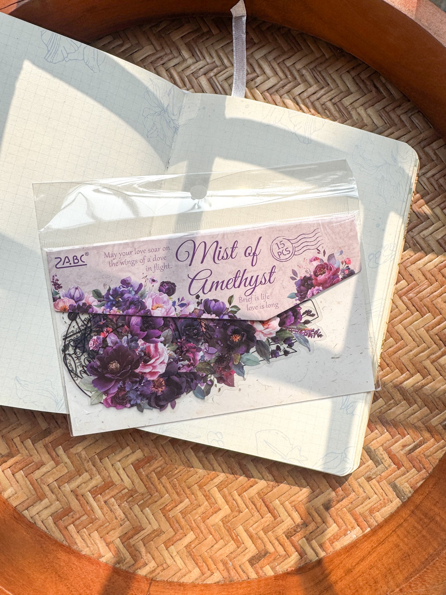 Tysy605 Prism Wander Transparent Pet Sticker | 15 pcs