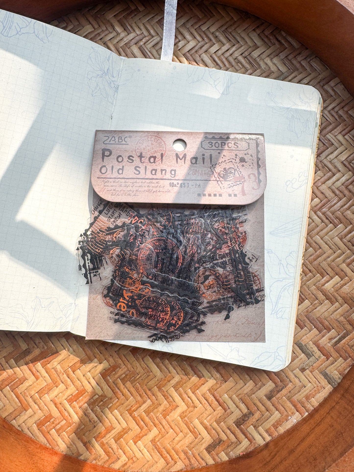 Bywy604 Language Collection Transparent Pet Sticker | 30 pcs