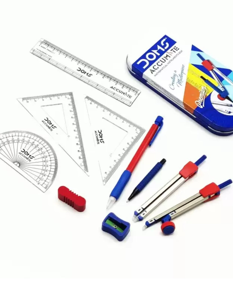 Doms ACCUMATE Mathematical Instrument Box | Geometry Box