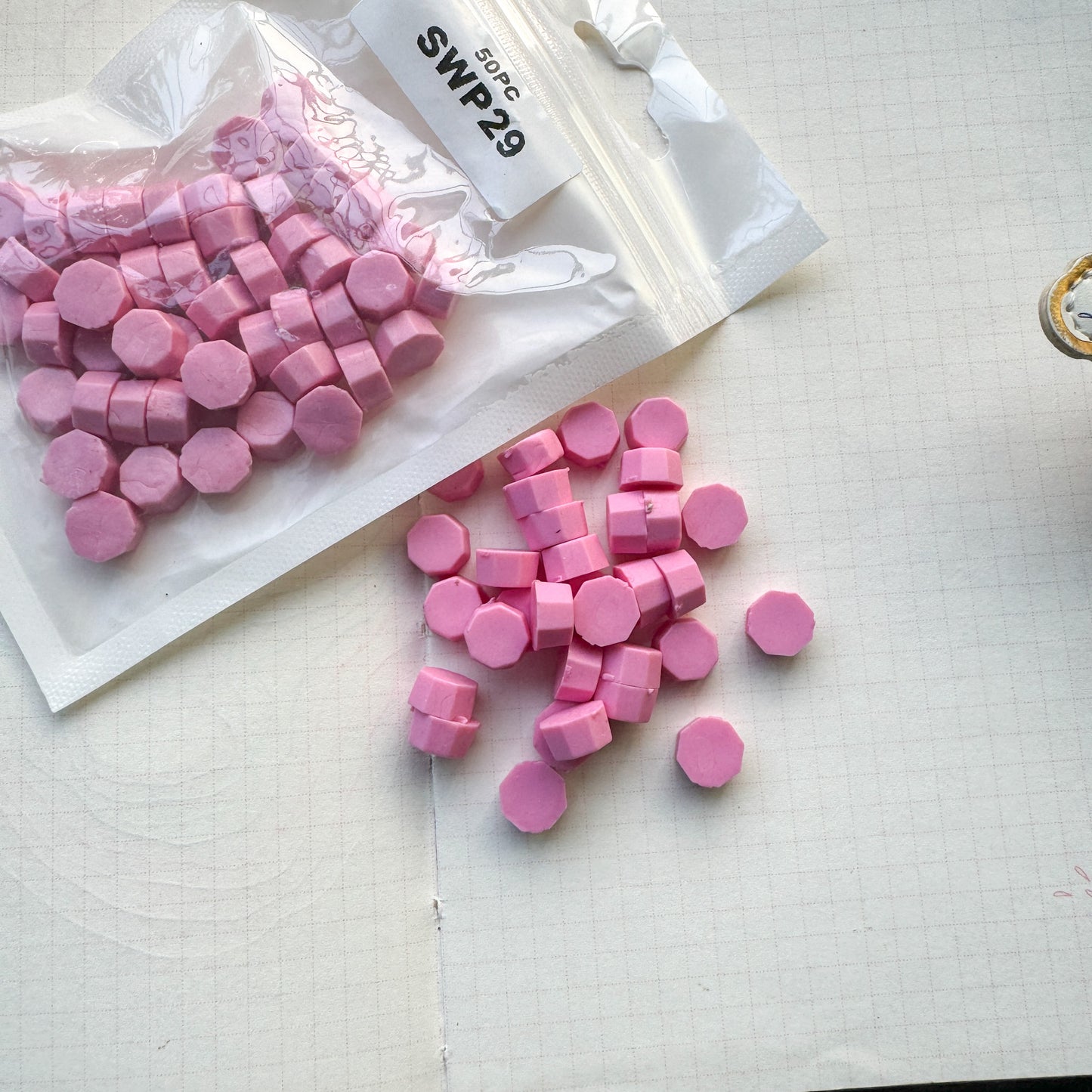 #SWP29 - Wax Beads 1 Pckt = 50 Pcs Approx